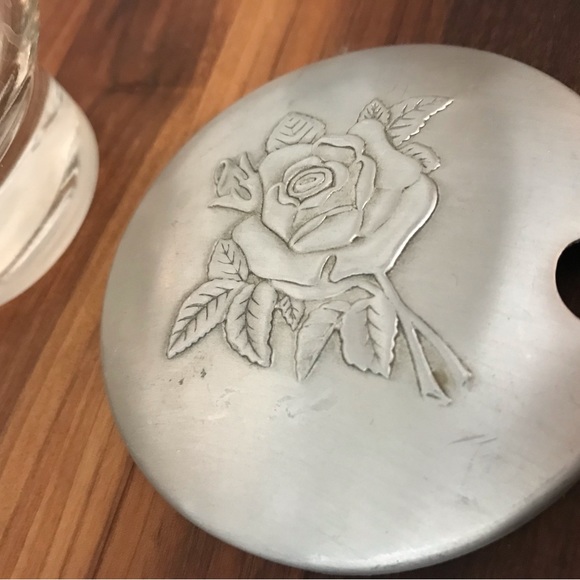 Midcentury 1950 Libbey double pot confitures/condiments. En verre. - Picture 8 of 9